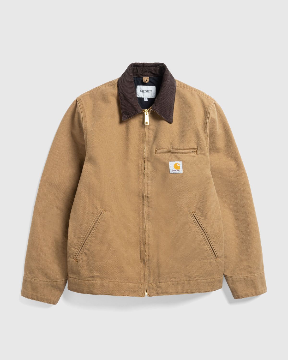 Carhartt detroit hot sale jacket tobacco